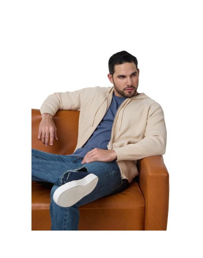OHA861 Hoodie Jacob Color Beige Talla S M L XL