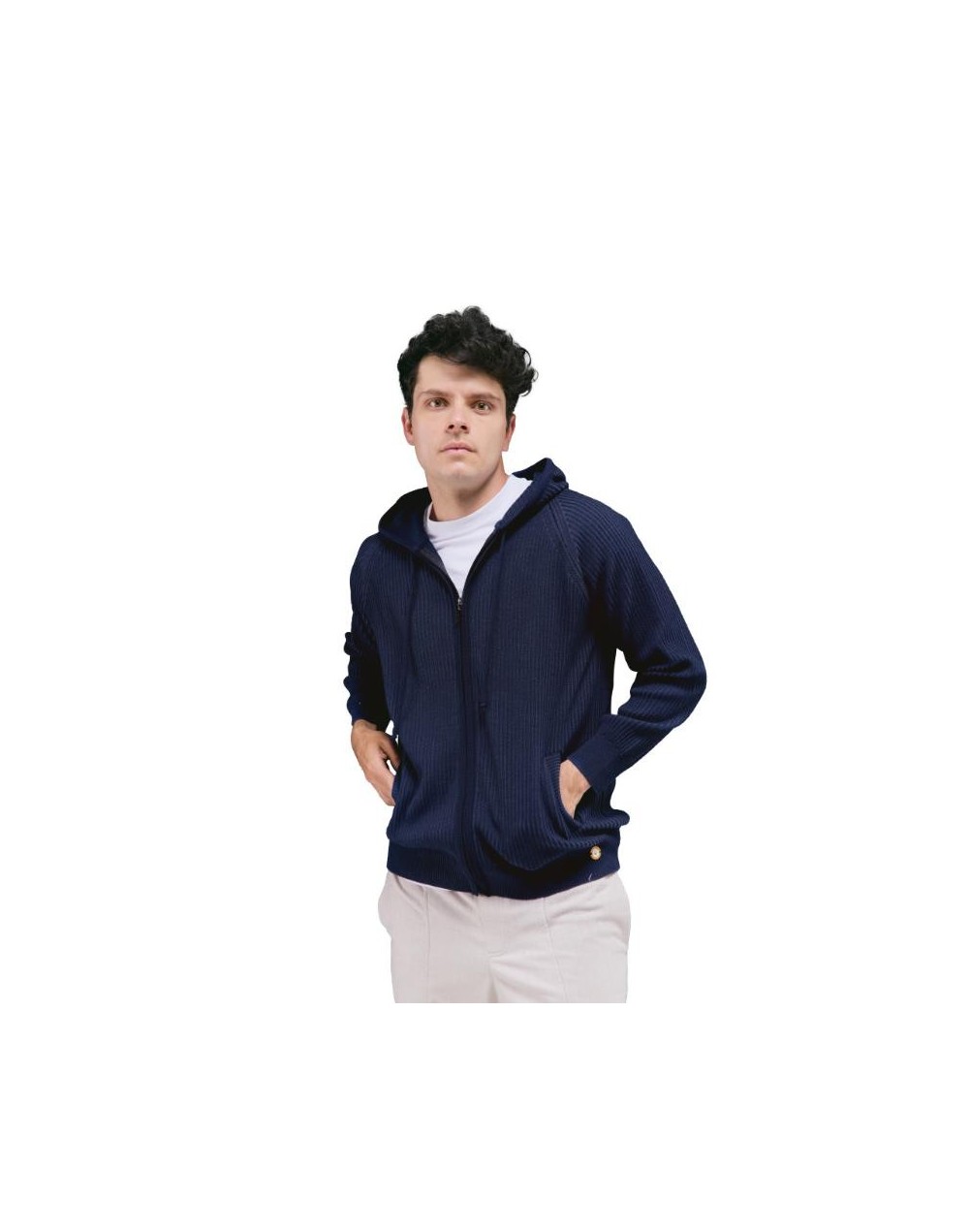 OHA861 Hoodie Jacob Color Azul Navy Talla S M L XL