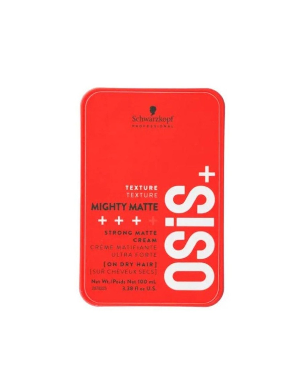 SCHWARZKOPF TEXTURE MIGHTY MATTE STRONG MATTE CREAM 100ML