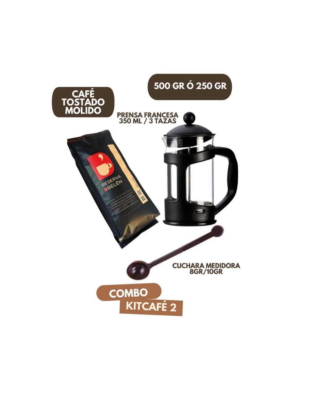 Kit Cafetero 2 - Presentación 500 gramos