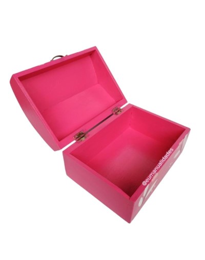 Cofre orgánico rosa