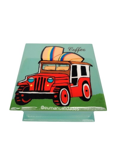 Caja jeep willys