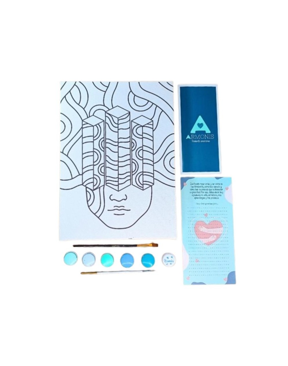 Kit De Arte-terapia: Libérate 25x35cm + Tranquilidad