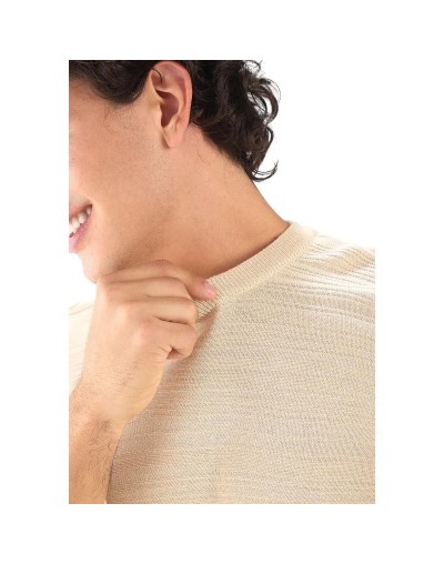 OHC816 Saco Lineas Desiguales Color Beige Talla S M L XL
