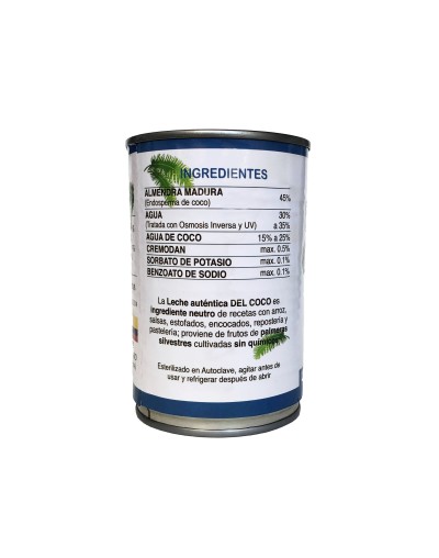 LECHE AUTÉNTICA DE COCO