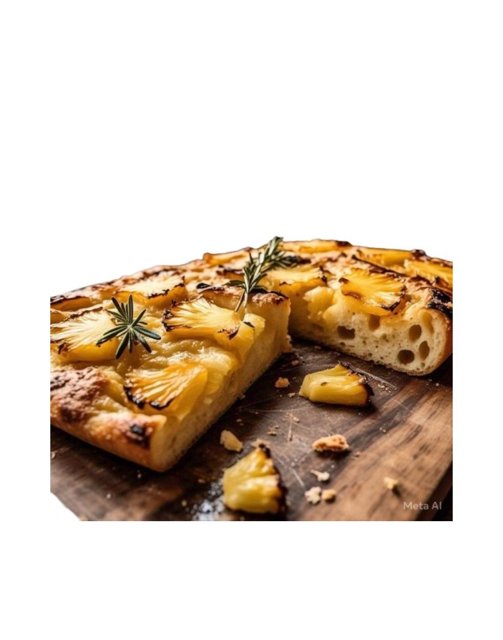 Focaccia | Hawaiana | Masa Madre | Ovella Negra | Sabor Único