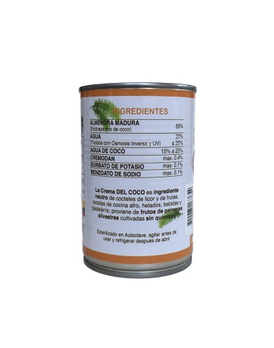 CREMA AUTÉNTICA DE COCO