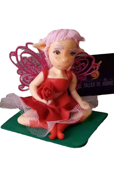 Muñeca para decorar tortas duende 