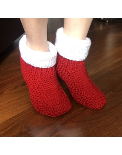 Zapatos tejidos Navidad Tengo Frio