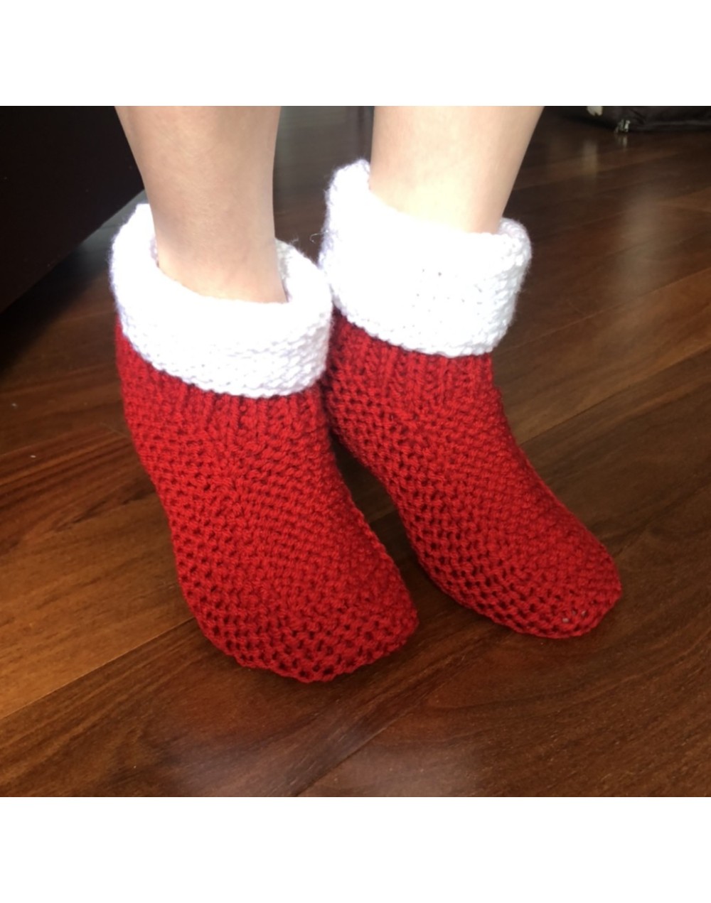 Zapatos tejidos Navidad Tengo Frio