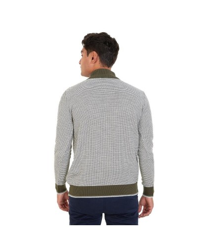 OHC752 Camisero Matizado Color Verde Marfil Talla S M L XL