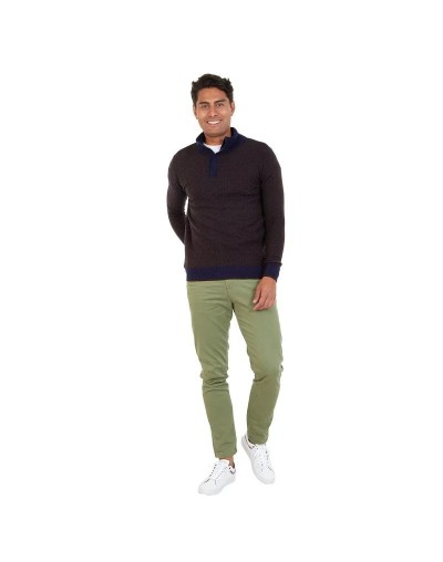 OHC752 Camisero Matizado Color Azul Cafe Talla S M L XL