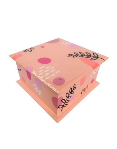 Caja orgánica libre cremosa