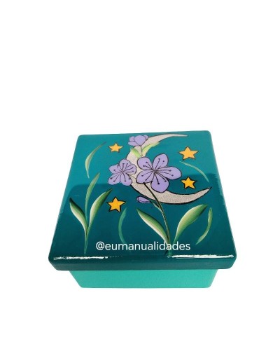 Caja luna verdoso