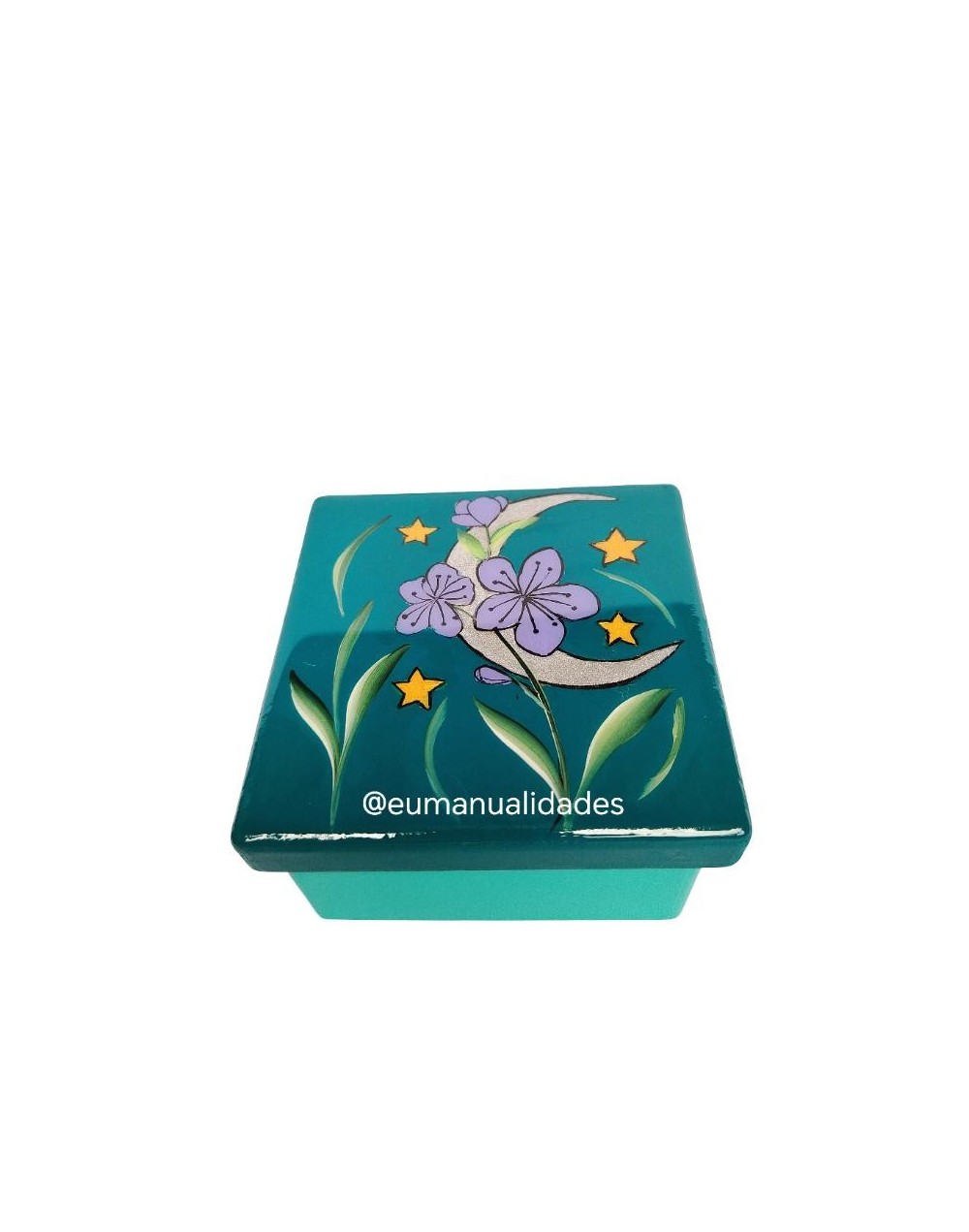 Caja luna verdoso
