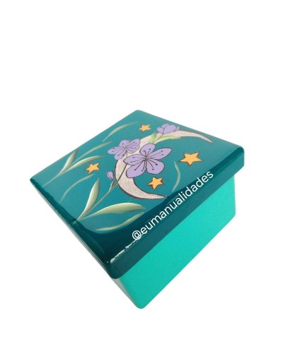 Caja luna verdoso