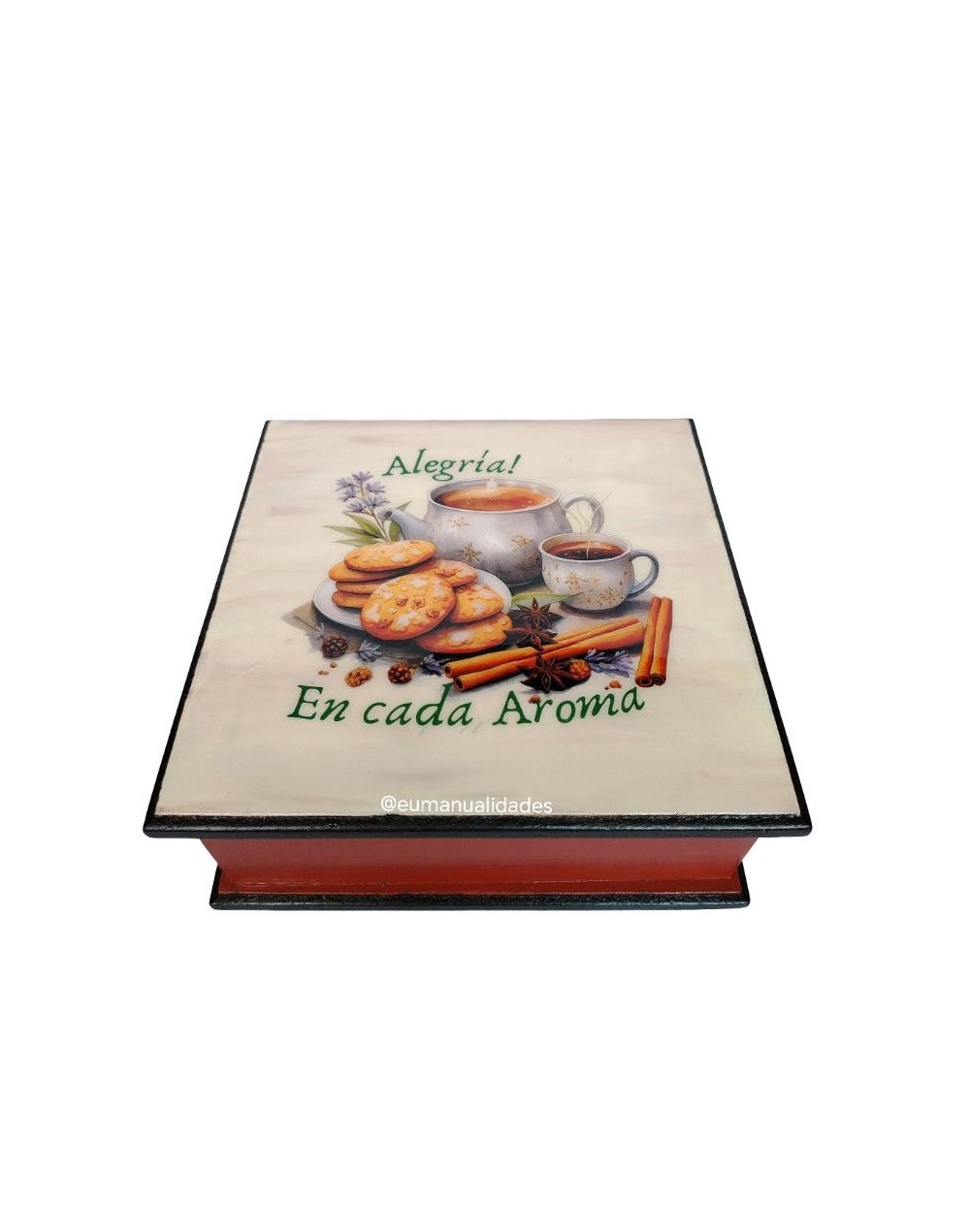 Caja cuatro divisiones En cada aroma