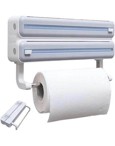 Dispensador de Papel de Cocina 3 en 1