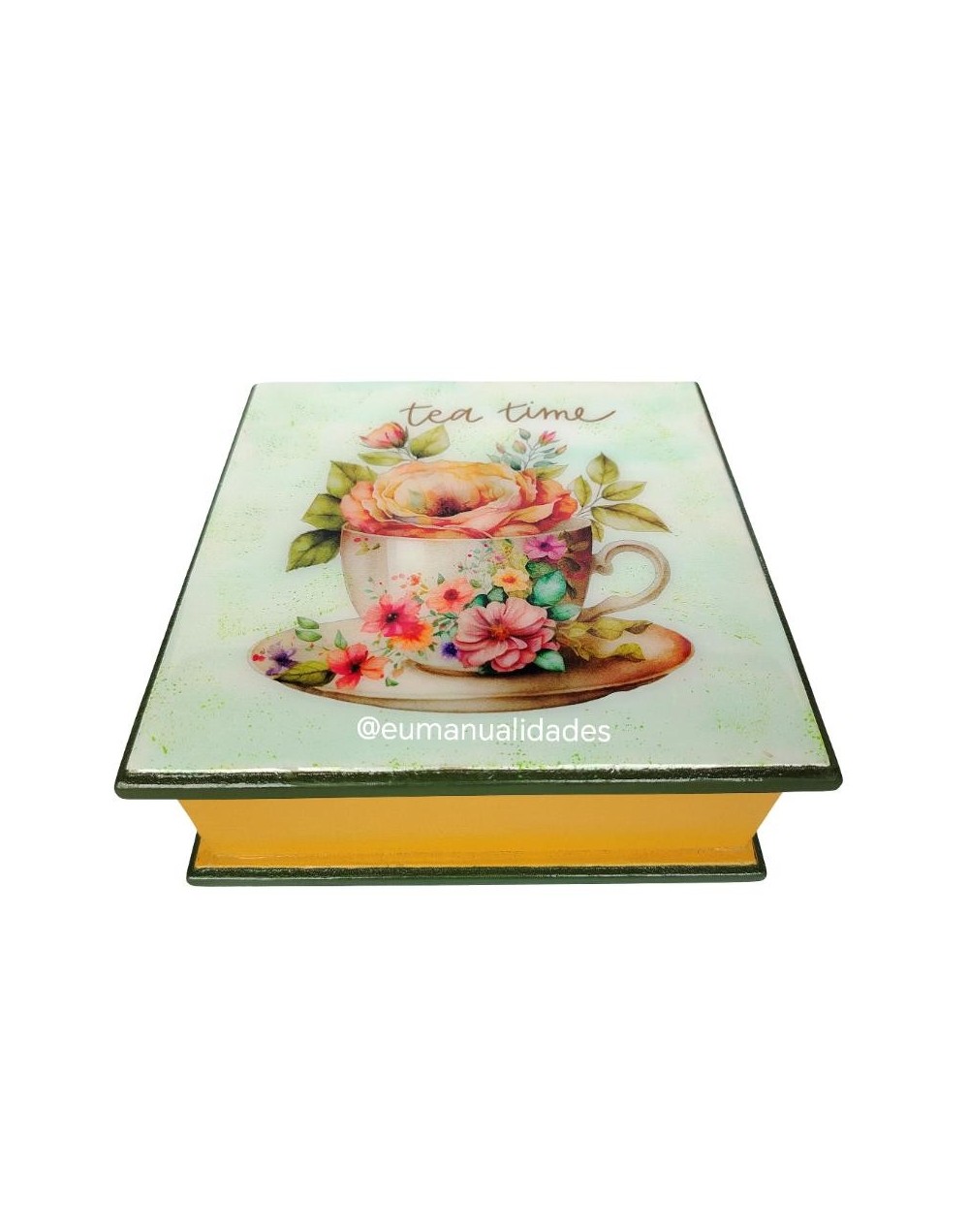 Caja cuatro divisiones tea time