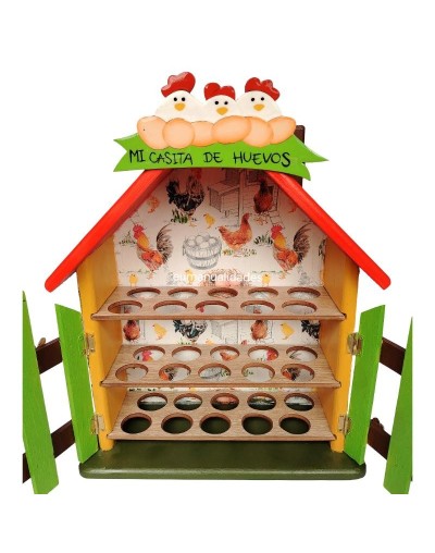 Casita de huevos girasoles