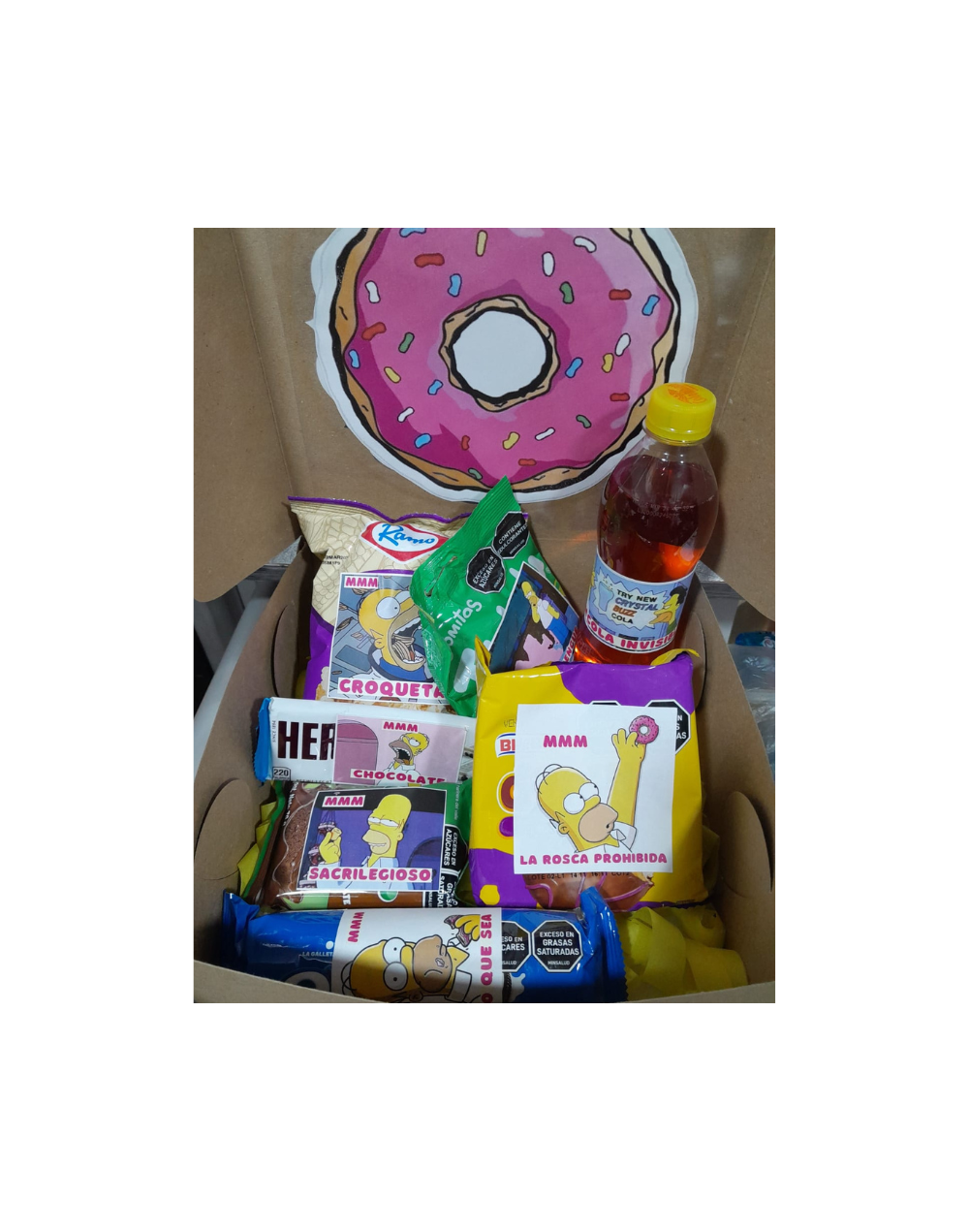 Caja sorpresa homero