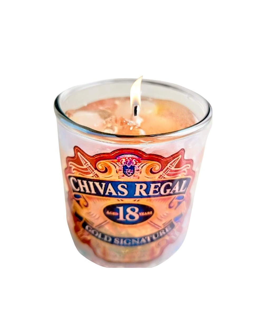 Whisky & Flame Vela Artesanal