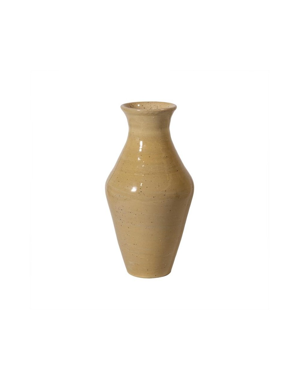 Arcilla Serena – Jarrón artesanal esmaltado