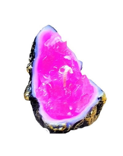 Cristales de Luz  Vela Geoda