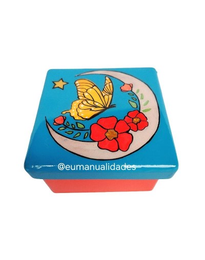 Caja mini luna floral