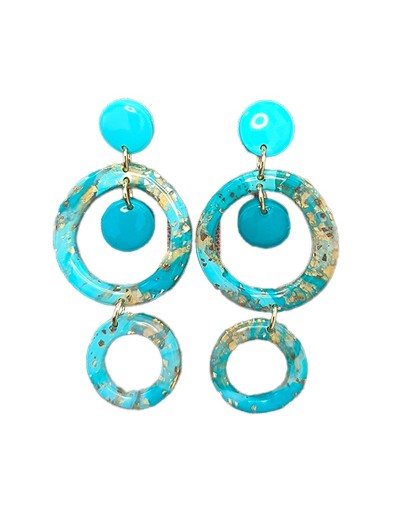 Aretes colección Mar de oro