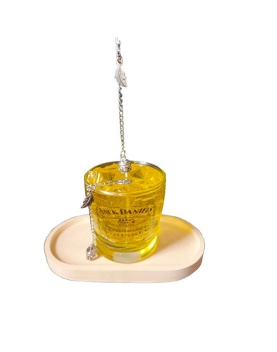 Vela en Gel Estilo Whisky L