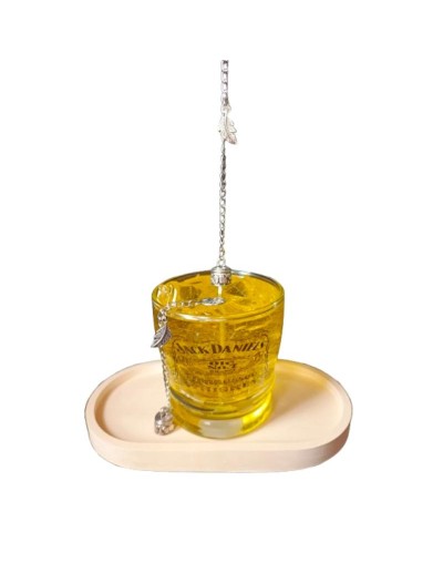 Vela en Gel Estilo Whisky L