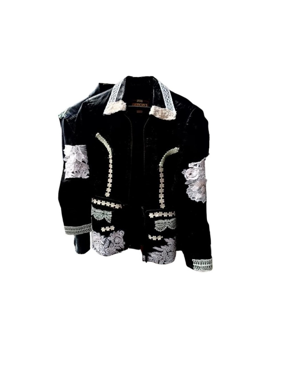 Chaqueta De Cuero Dama