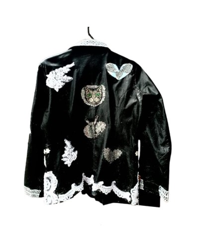 Chaqueta De Cuero Dama