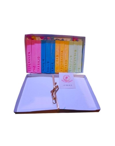 Velas de Deseos Pack x12