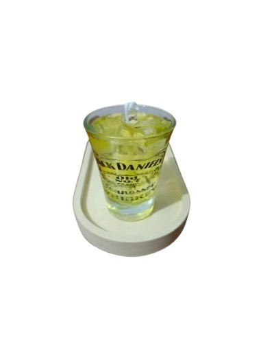 Vela en Gel Estilo Whisky S