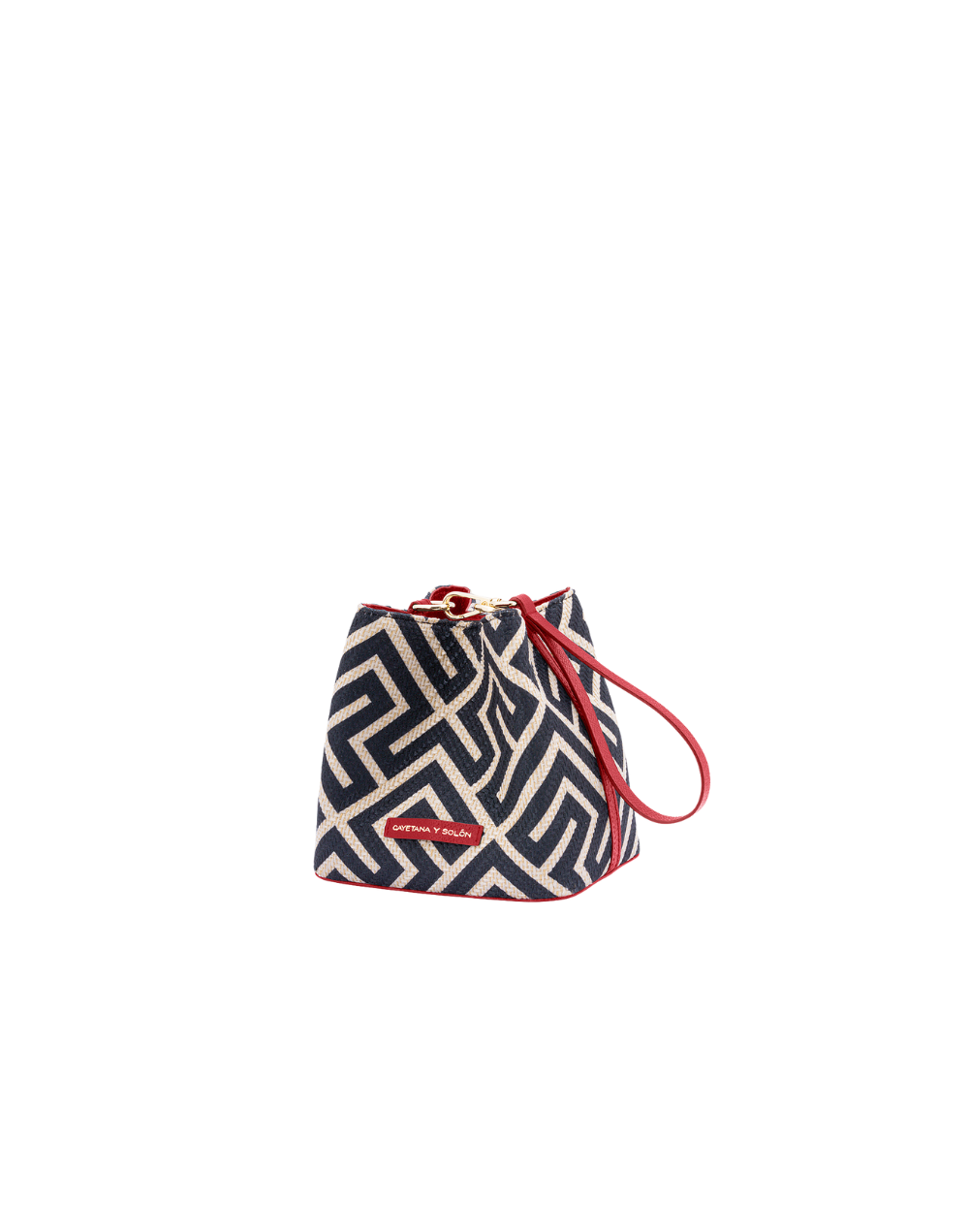 Bucket Mini Selva Negro Rojo
