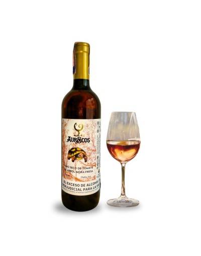 Vino Rosado Artesanal de Tomate de Árbol, Mora y Fresa