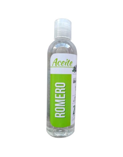 ACEITE DE ROMERO CON VITAMINA E, ACEITE VEGETAL DE CACAY Y NOTAS FLORALES