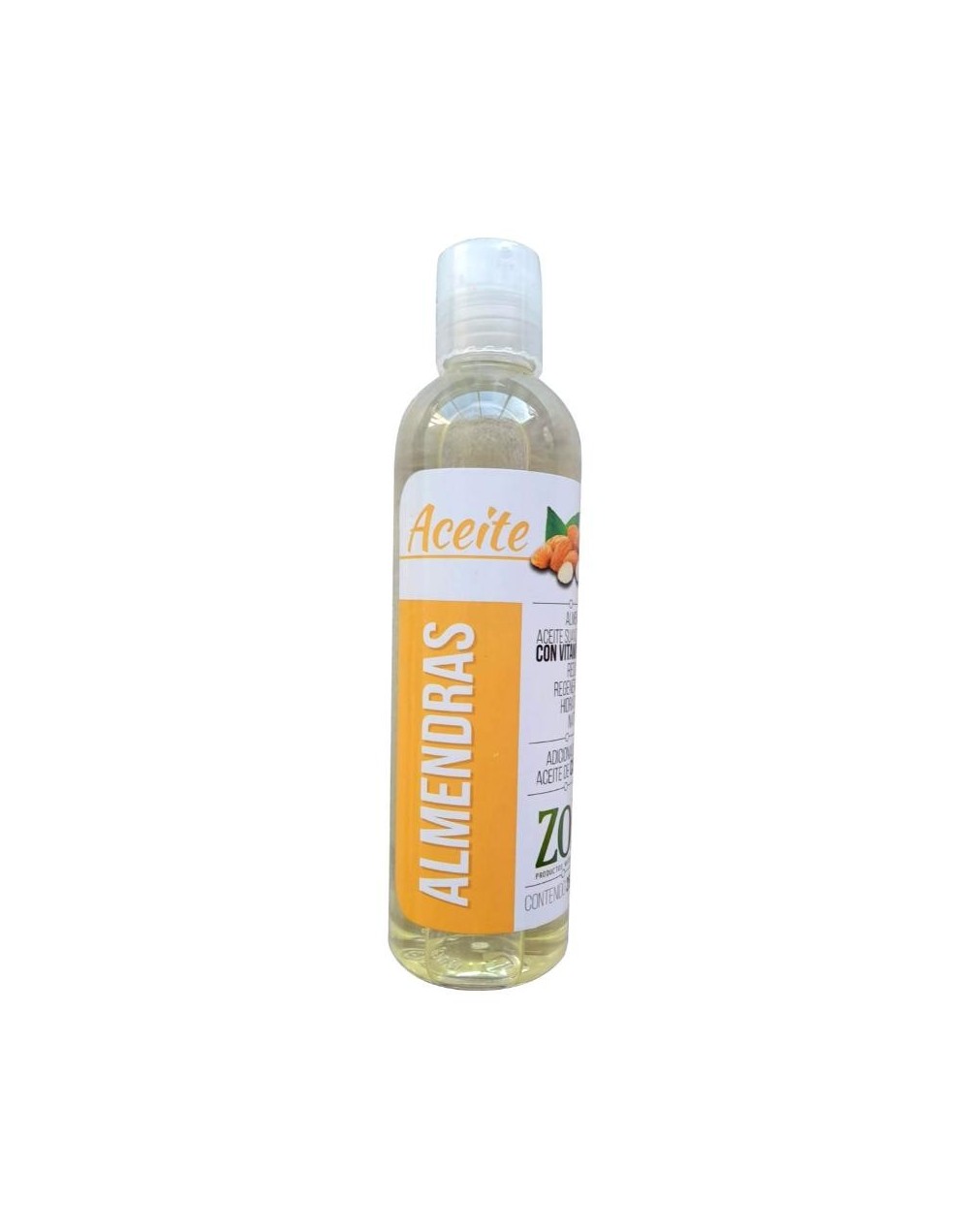 ACEITE DE ALMENDRAS CON VITAMINA E, ACEITE VEGETAL DE CACAY Y NOTAS FLORALES.VERA
