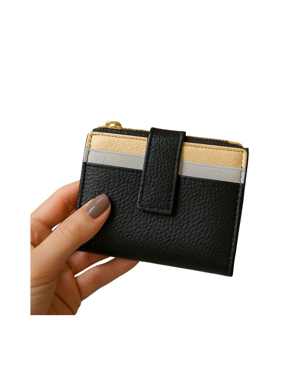 Billetera en cuero para mujer