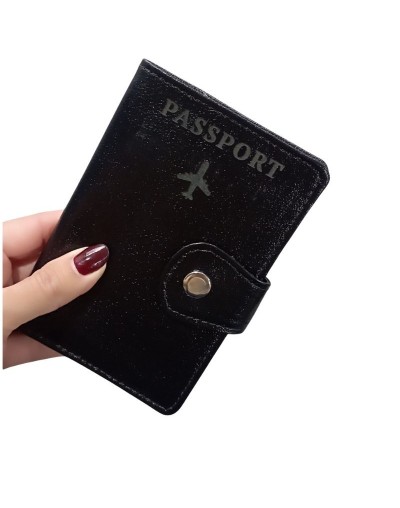 Porta Pasaporte en cuero unisex