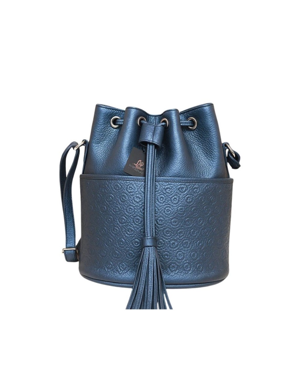Bolso en cuero tipo mochila para mujer