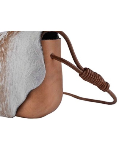 Bolso clutch di pelle