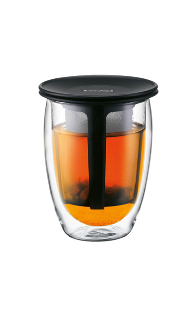 Vaso Infusor de Té Bodum Tea For One Negro (250 ml)