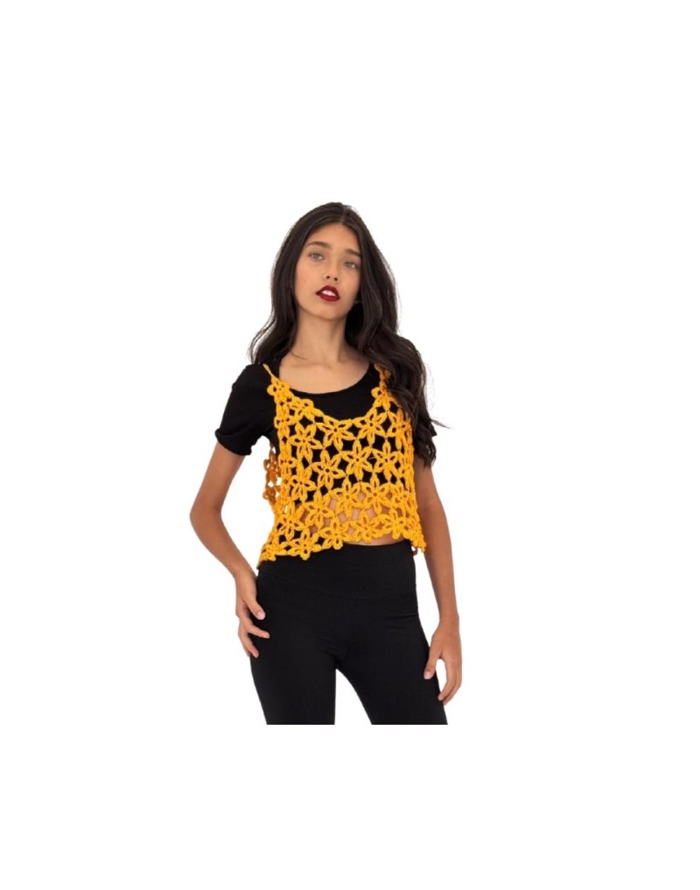 BLUSA DE ESTRELLAS AMARILLAS