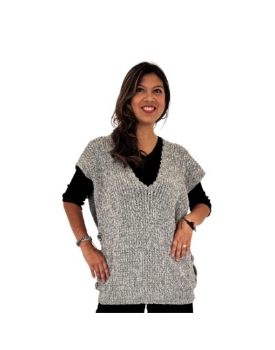 CHALECO GRIS UNISEX