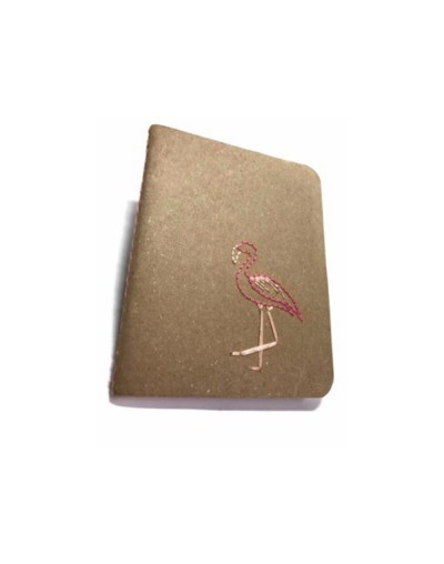 Libreta bordada  Flamenco