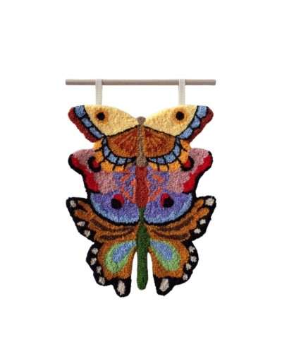 Bordado mariposas
