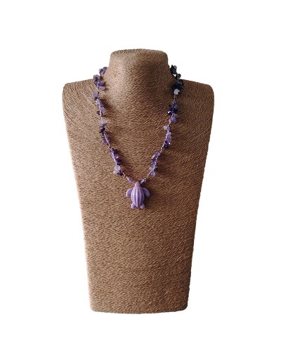 Collar Amatista Laúd
